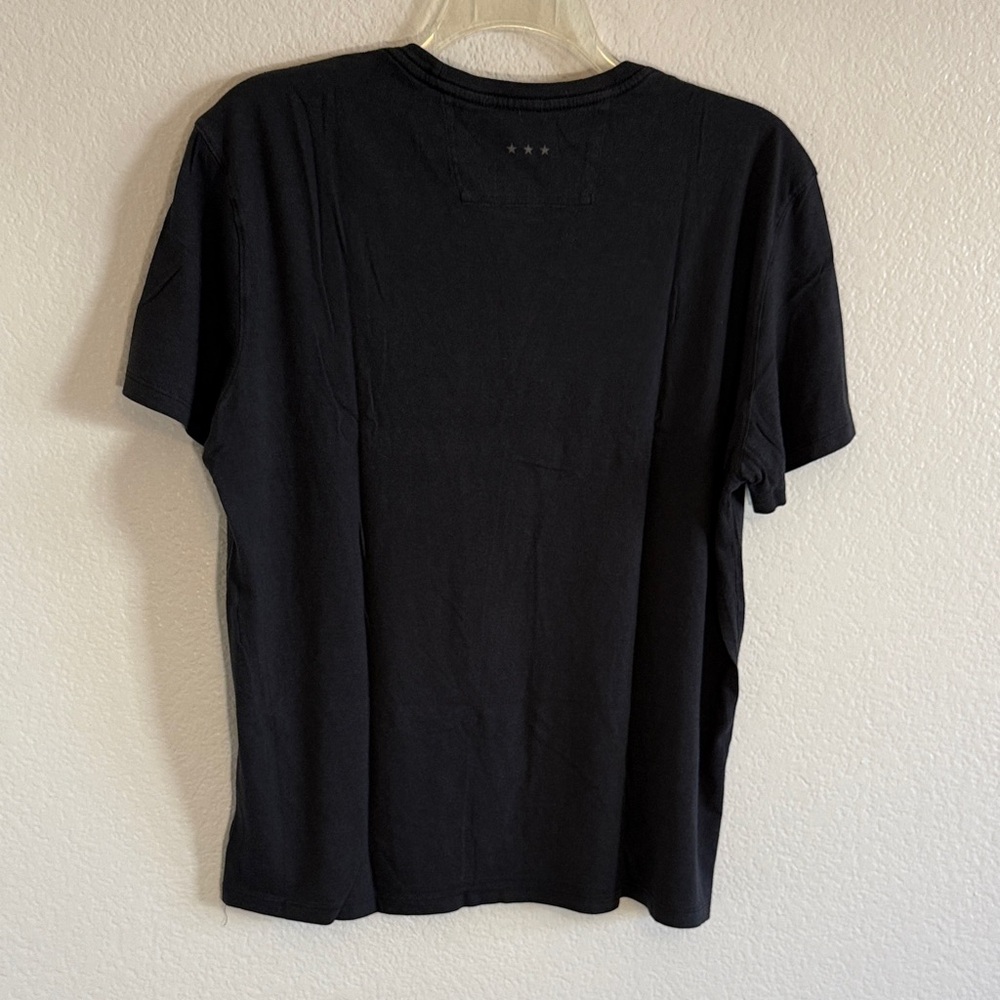 John Varvatos Black Peace Sign Tee XL - Picture 4 of 6